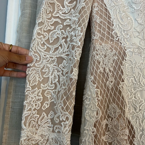 LAST PRICE DROP!! NEW Tadashi Shoji Hotah Wedding Gown size 6 - Picture 12 of 14